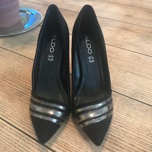 Simple Elegant Black Aldo Heels